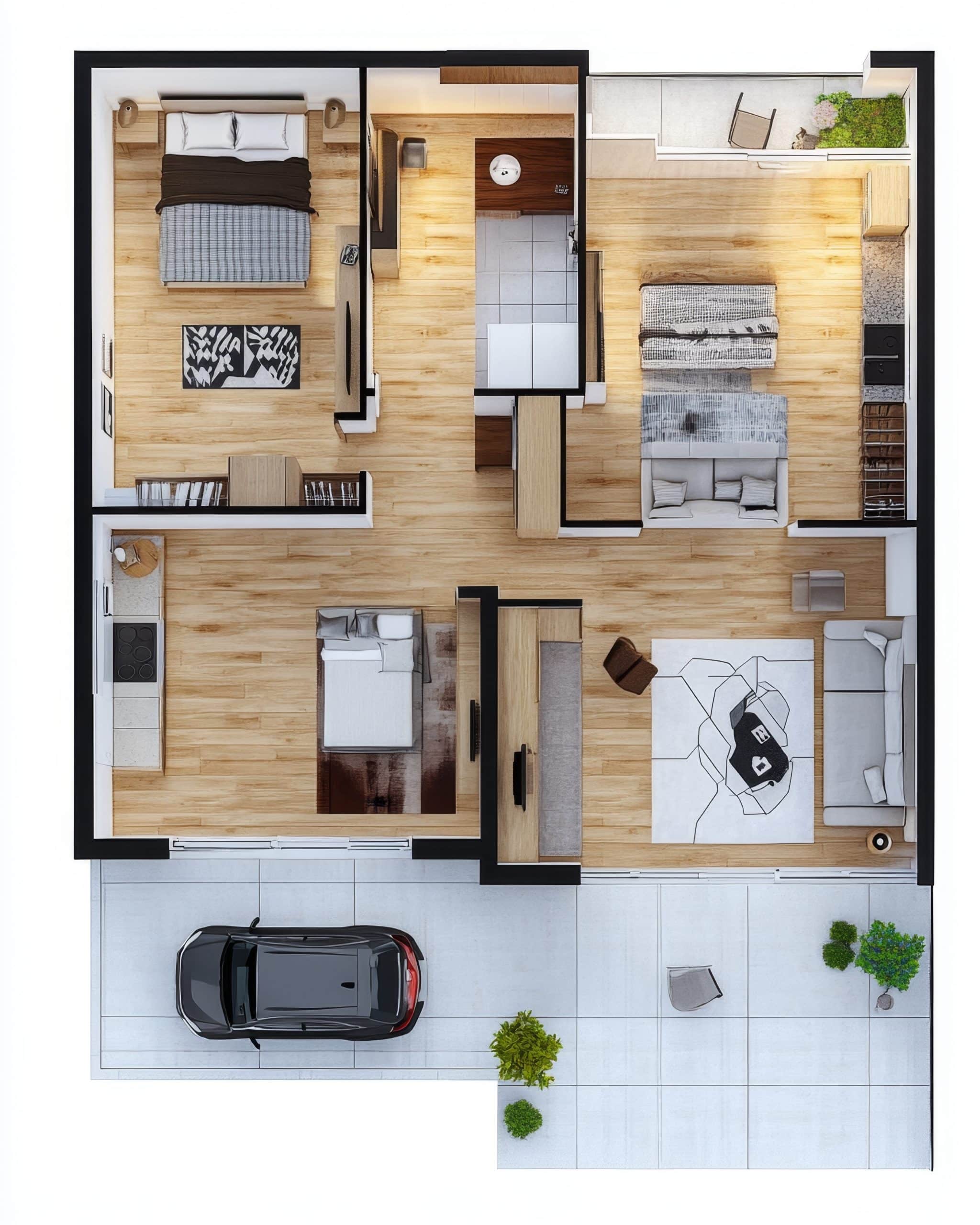 Serviced Apartments für Projektmitarbeiter mit moderner Ausstattung und guter Lage