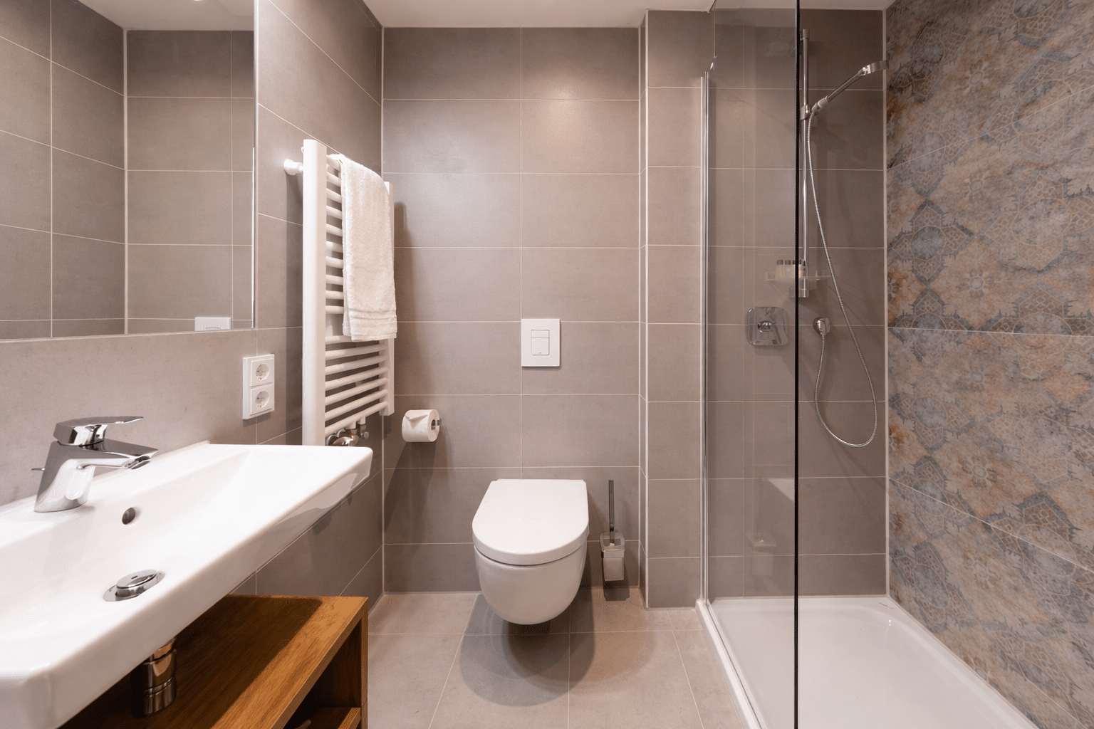 Serviced Apartment Frankfurt West Balkon