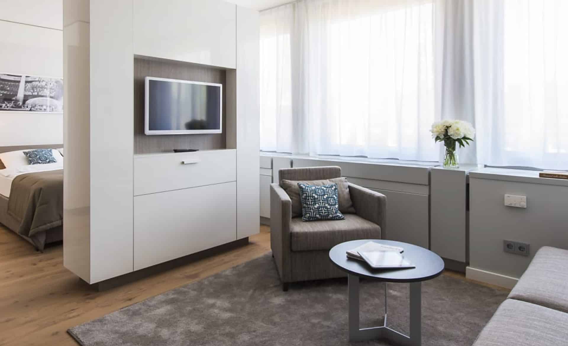 Serviced Apartment Frankfurt Oper Wohnbereich