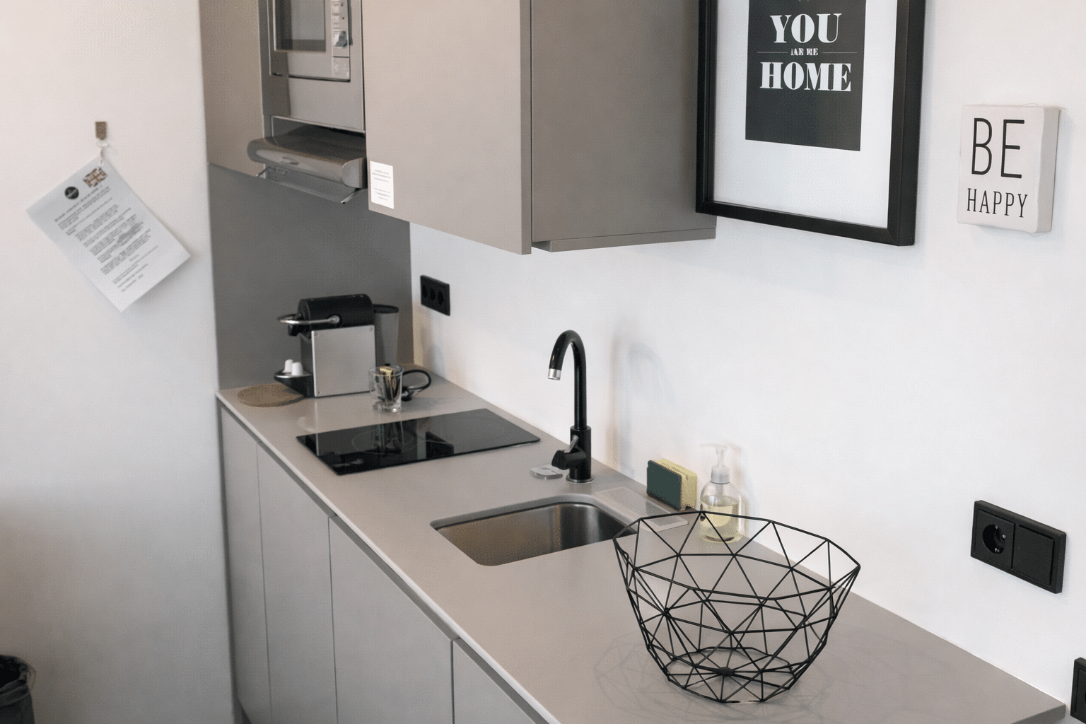 Wohnbereich Serviced Apartment Schwabing