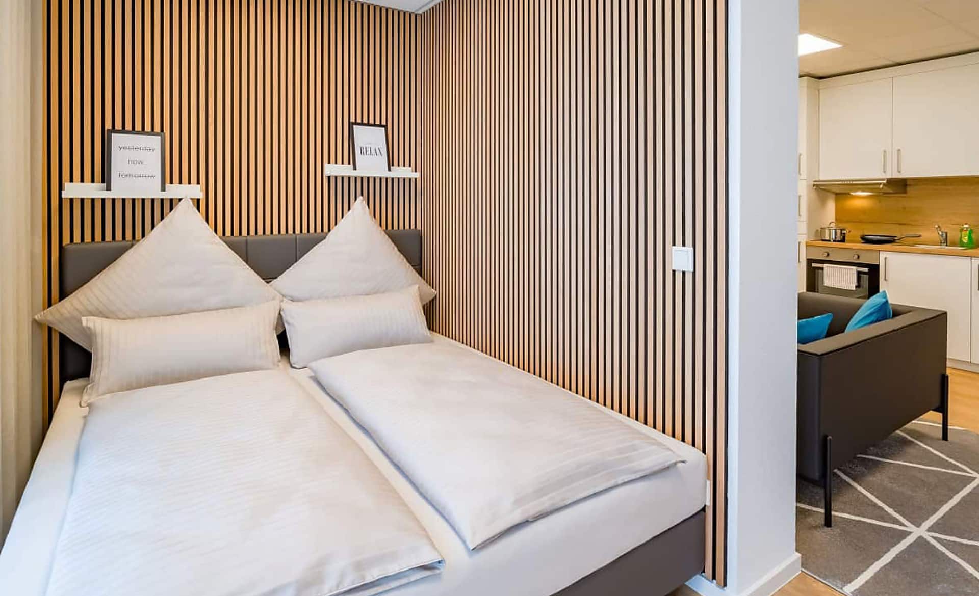 Executive Apartment Frankfurt Wohnbereich