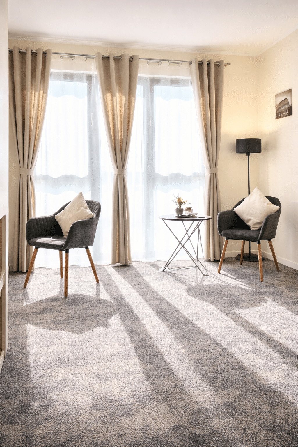 Serviced Apartment Rosbach Schlafzimmer