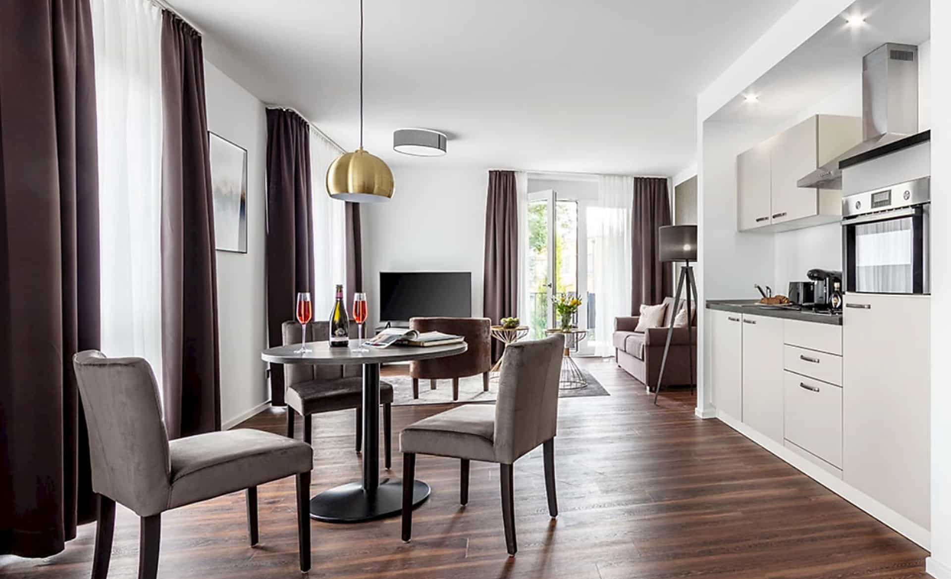 Apartment auf Zeit Bad Homburg Balkon