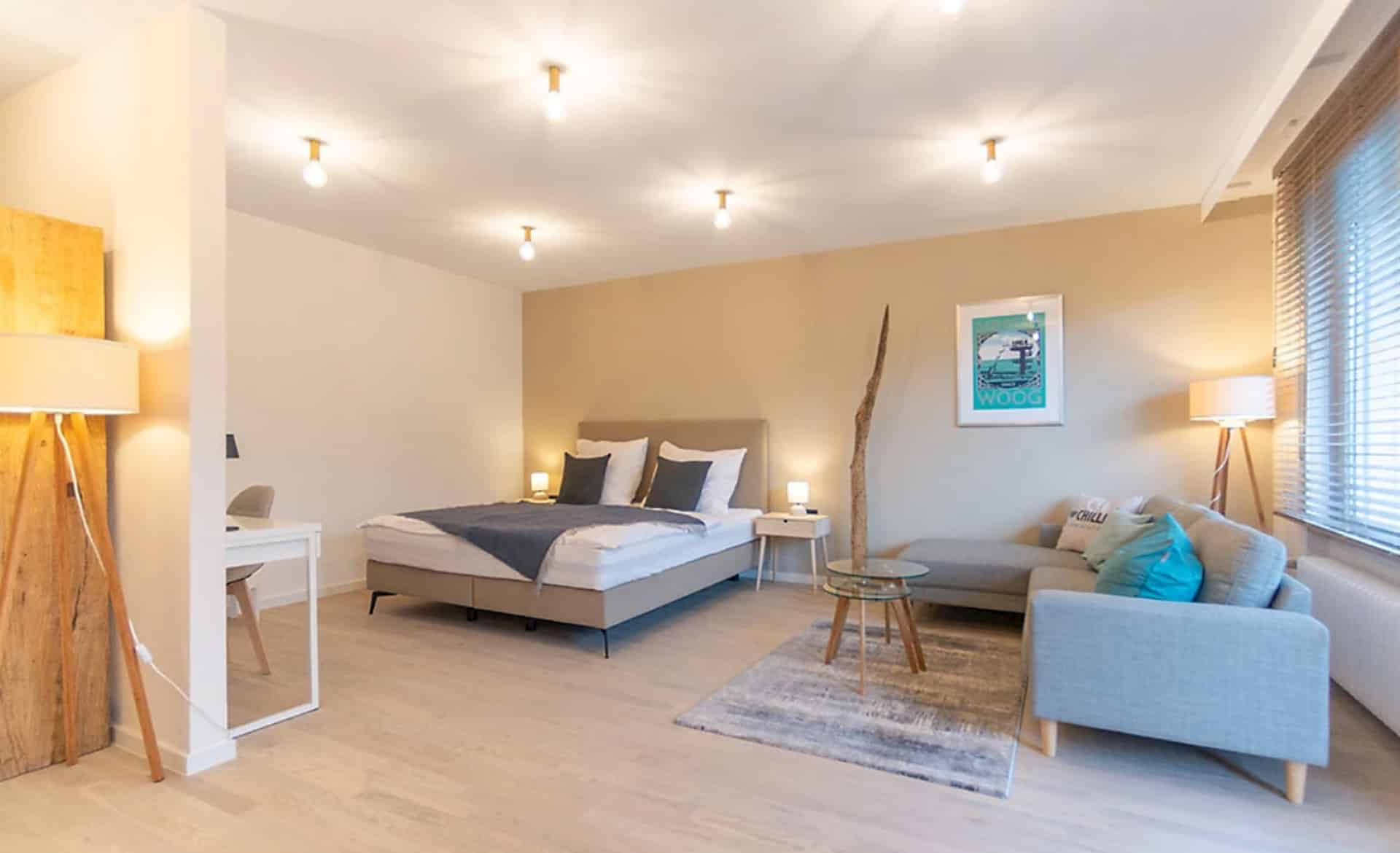 Apartment Darmstadt Mathildenhöhe Wohnbereich