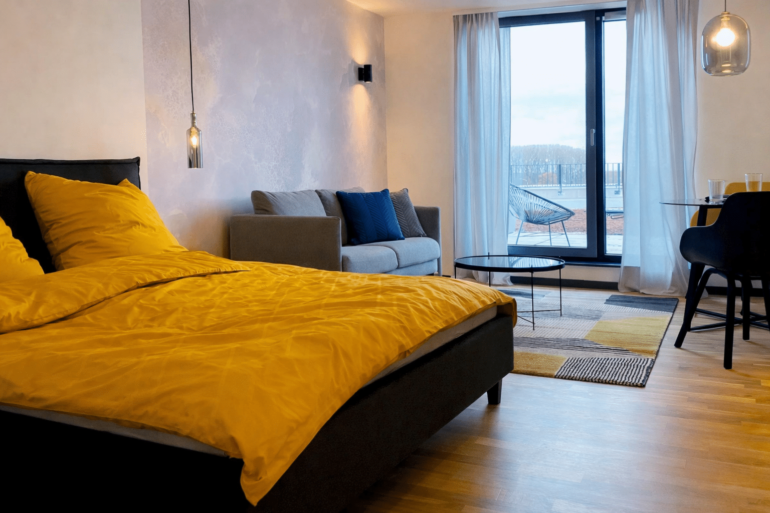 Apartment Roßdorf Wohnbereich