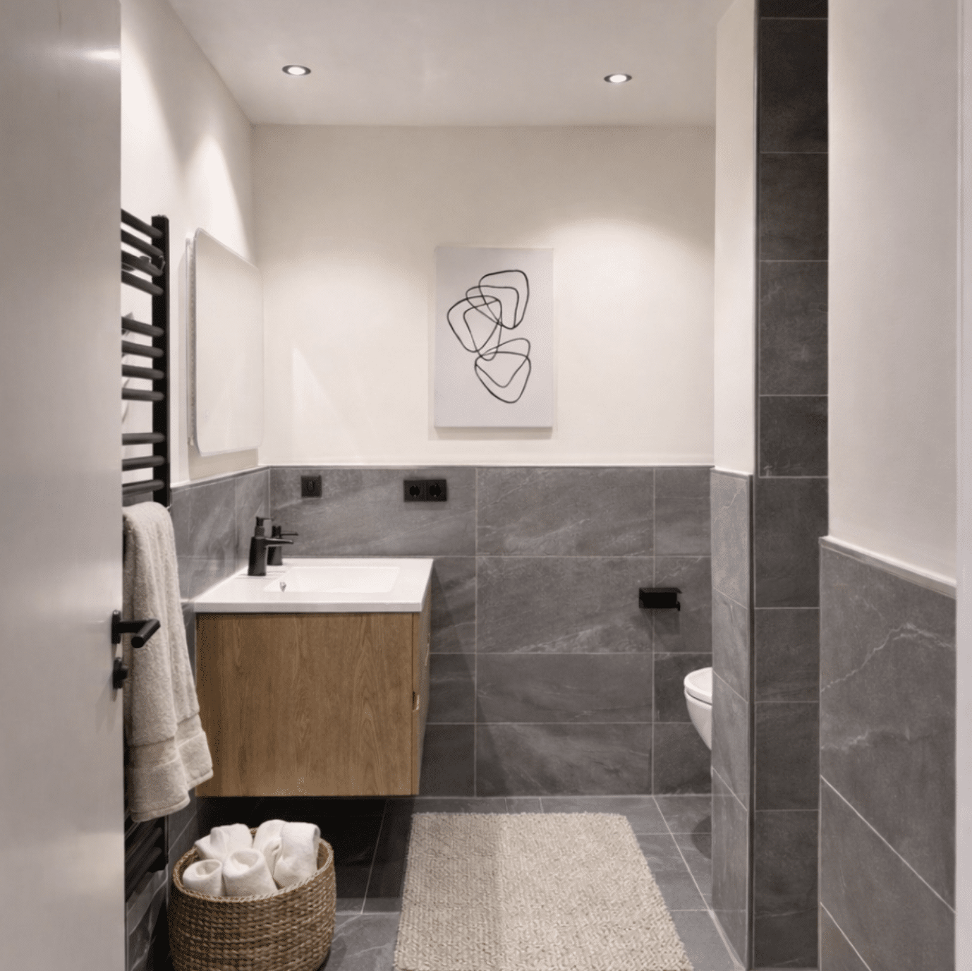 Longstay Apartment Frankfurt Badezimmer
