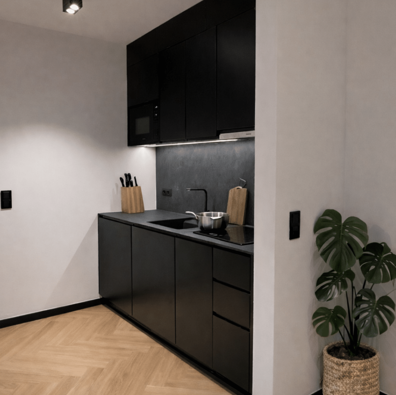 Longstay Apartment Frankfurt Küche