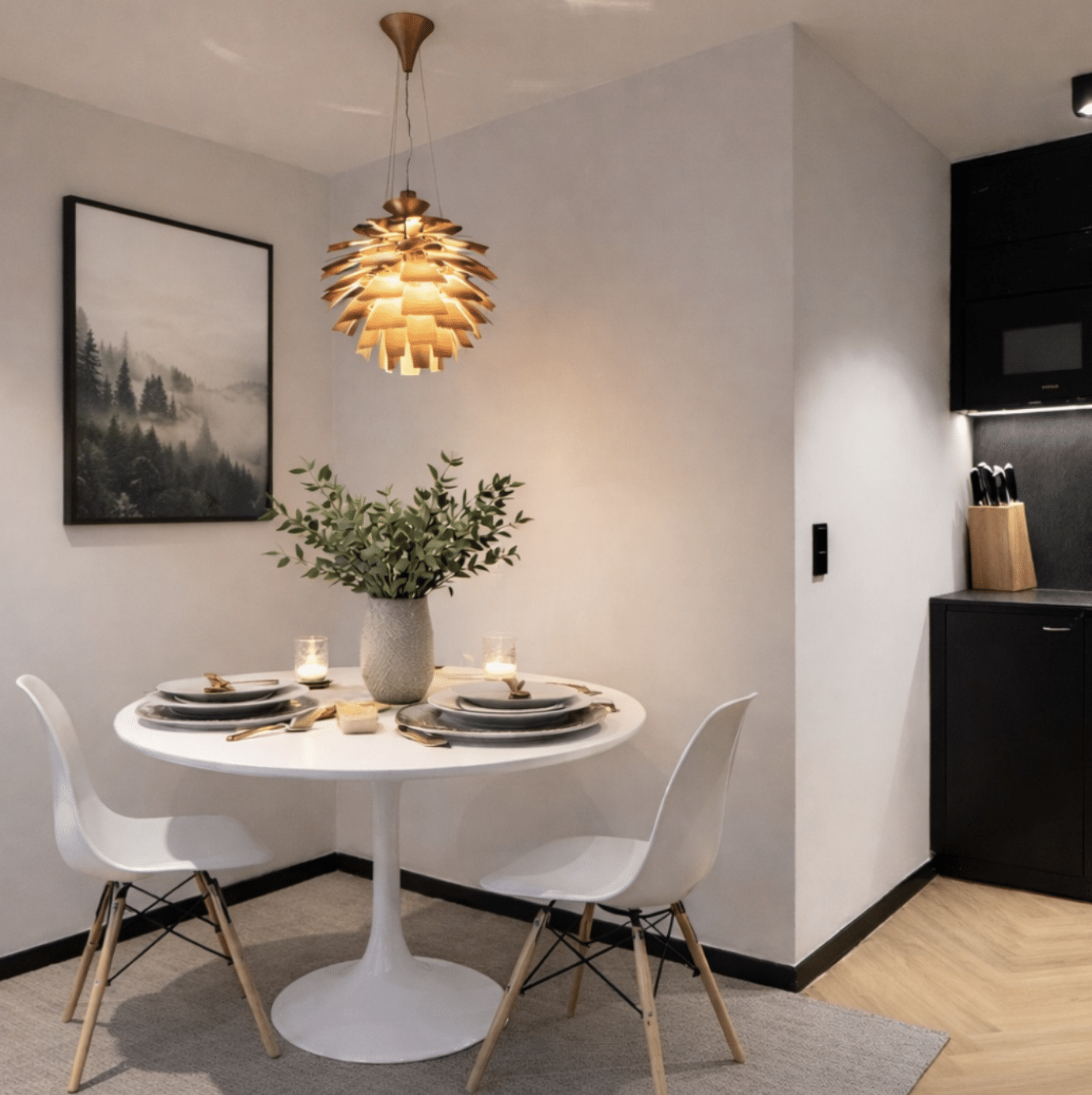 Longstay Apartment Frankfurt Sitzbereich
