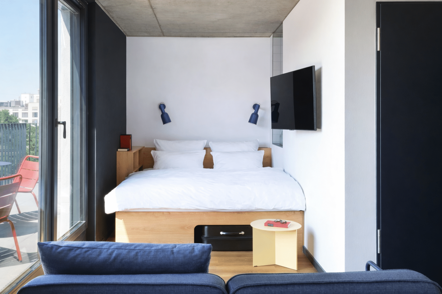 City Apartment Frankfurt Sachsenhausen Wohnbereich