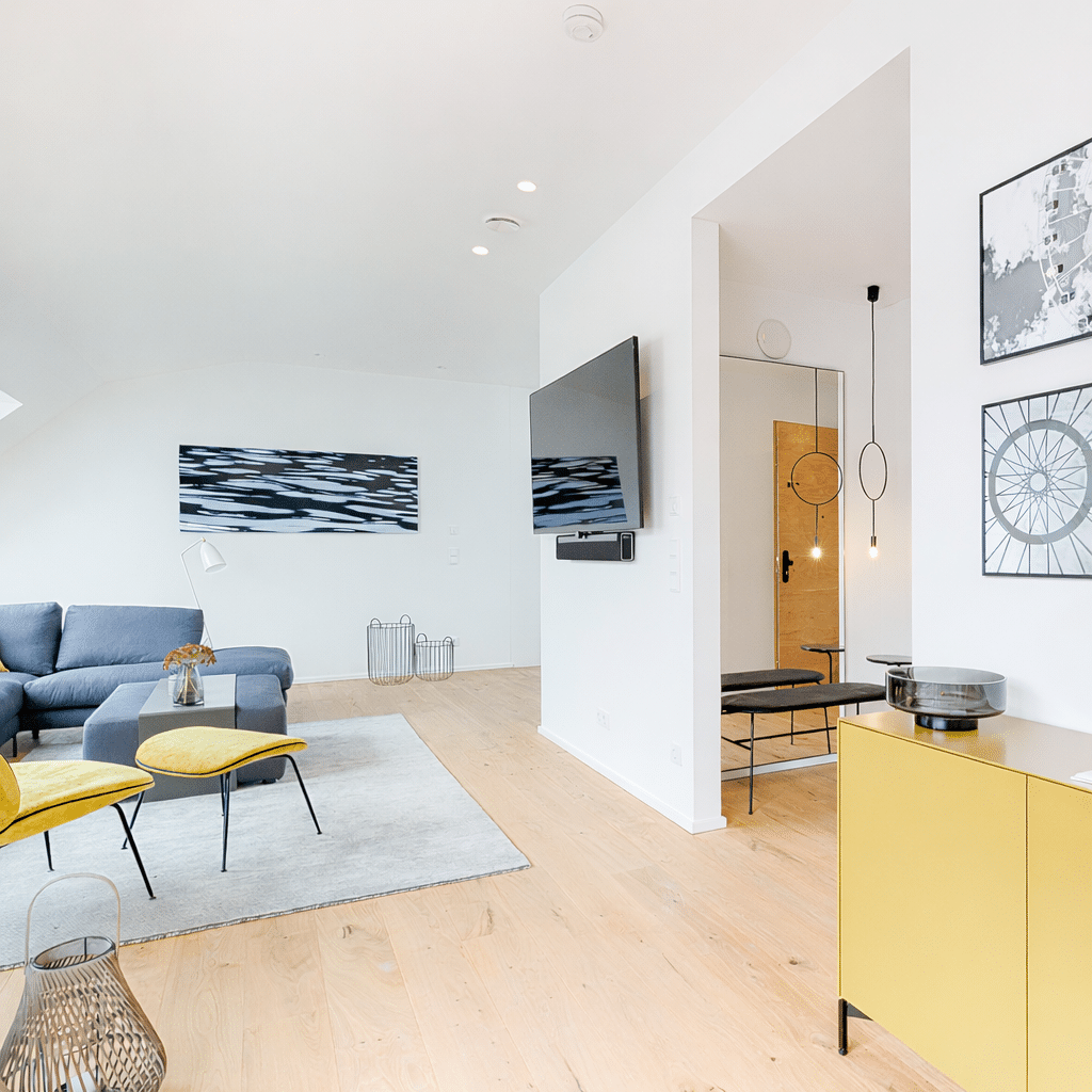 Wohn- und Essbereich Apartment München