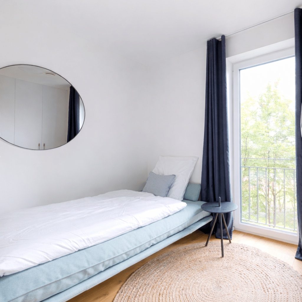 Schlafzimmer Premium Apartment München