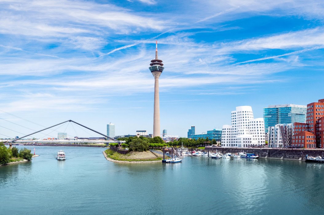 Düsseldorf am Rhein